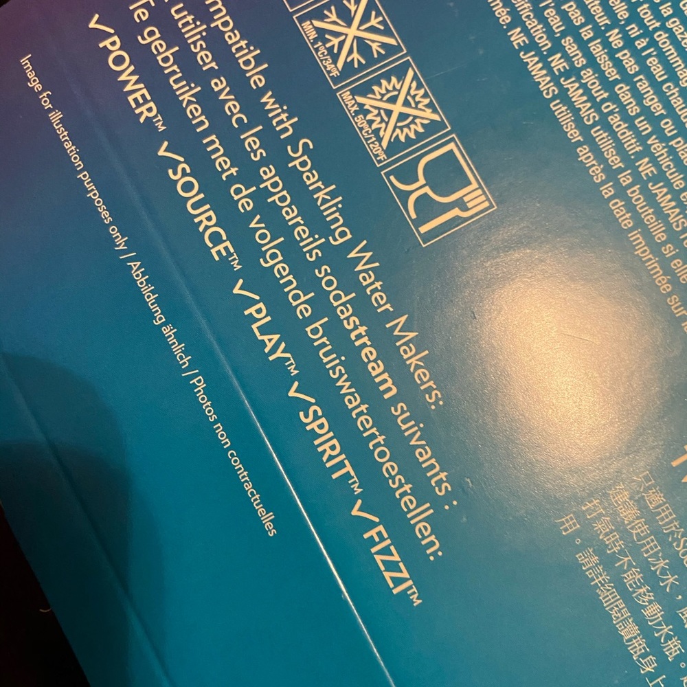 Soda stream, 2 x 1 L bottles-brand new